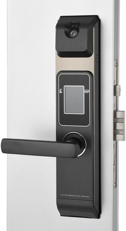 アメリカ製ドアに、いすゞロディオ電子ロック、交換用プレート付 アメリカ製ドアに、いすゞロディオ電子ロック、交換用プレート付