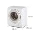 KLARSTEIN Jet Set 2500 - Asciugatrice a Evacuazione, Carico Frontale, 850 W,...