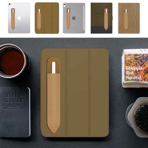 Image of MoKo Adhesive Pencil Case Holder Sticker for Apple Pencil, Mocha Mousse