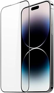 واقي شاشة من الزجاج المقوى، صلابة 9H، تغطية كاملة، شفاف للغاية، سهل التركيب خالٍ من الفقاعات، حساسية عالية للمس متوافق مع آيفون X/11 Pro - شفاف