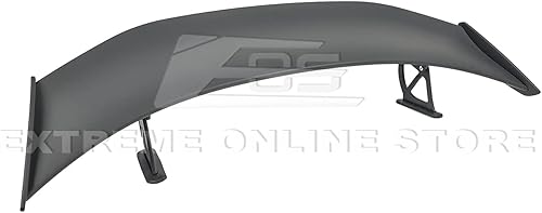 Miniatura 7 de Para Porsche 718 Boxster & Cayman 2017-presente  GT4 Estilo ABS Imprimación de plástico Negro Alerón Trasero Alerón