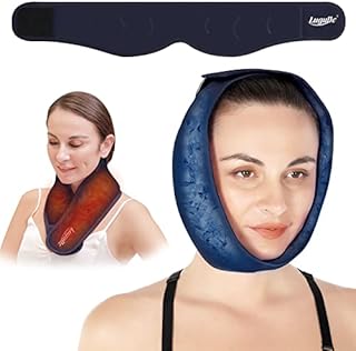 Luguiic Face Ice Pack Adjustable Hot and Cold Face Wrap for Wisdom Teeth