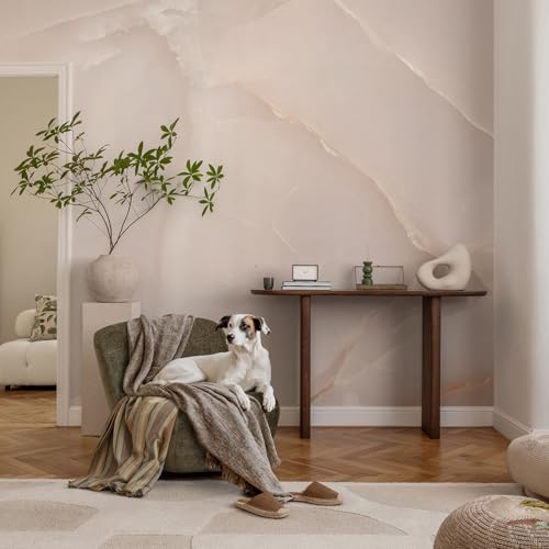 Décor mural adhésif moderne haute qualité Tulup marbre rose - 3