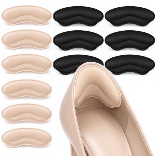 12-Piece Heel Grips for Loose Shoes
