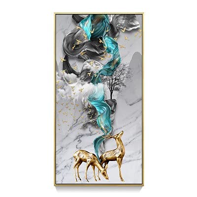 Kit Diamant Peinture Deux Faons 80x220cm Broderie Complet
