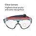 3M GoggleGear 500 Series GG501SGAF, Clear, Scotchgard Anti-fog Lens, 1 Pair