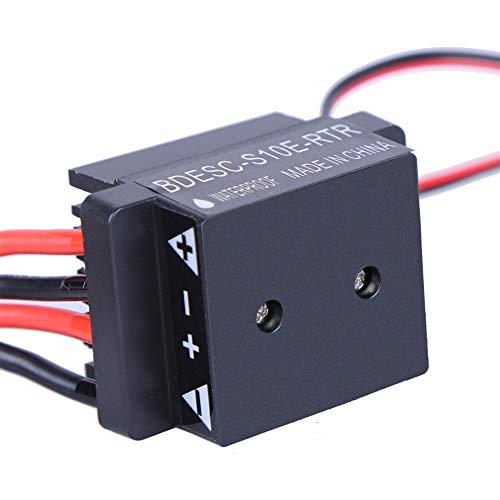 Jteyult Rc Esc 320A 6-12V Brushed Esc Speed Controller With 2A Bec For Rc Boat U6L5 #TOP5