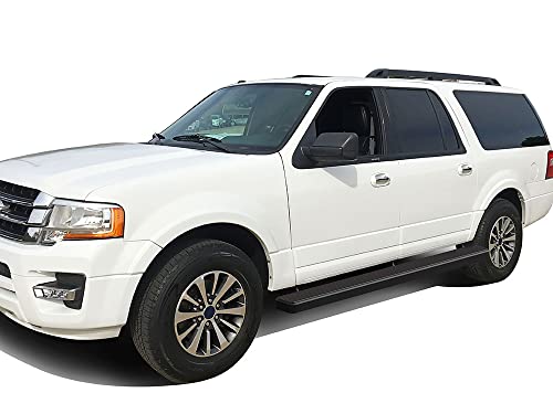 Estribos Tuxtreme para Ford Expedition 2003-2017, Negro Mate miniatura 6