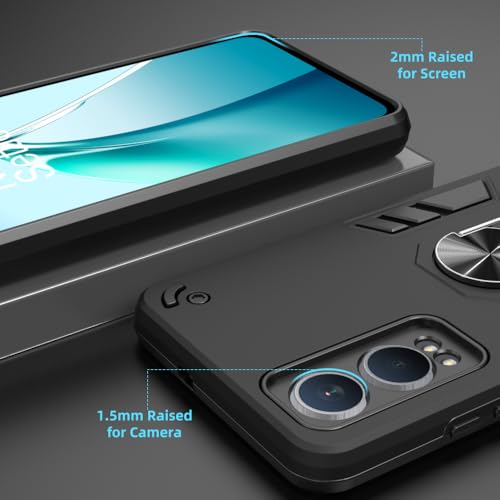 Image of NDCOM for OnePlus Nord CE 4 Lite 5G Back Cover | Stylish Protective OnePlus Nord CE4 Lite 5G Back Cover | Premium OnePlus Nord CE 4 Lite 5G Cover | Ring Holder Case