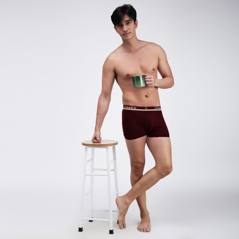 Image of Amul Comfy Men's Trunk Underwear | Soft Inner Elastic | Soft Waistband | Breathable Comfortable Innerwear | Color May Vary