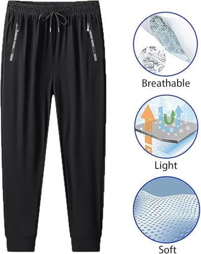 Stretch Active Pants for Women Over 50, Comfyfit Women's Ultra Stretch Ice Silk Comfort Casual Pants3