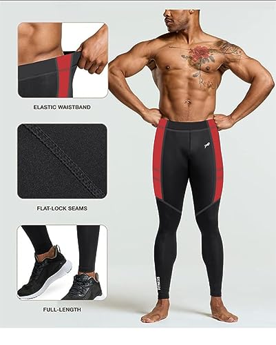 Image of JUST RIDER Compression Pants for Gym, Running, Swimming and Sports | Compression Lower for Men | Mens Gym Tights
