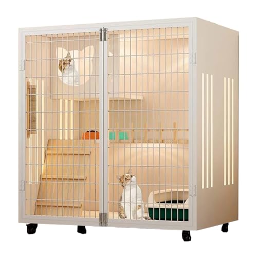 Enclos pour chat ventilé en bois massif Wit pour éviter le stress - 2