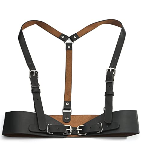 Punk Style Strappy Belt-Suspender Belt Harness PU Leather for Women Fashion