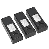 3.7V 1800mAh Lipo Battery, RC Drone Battery for F184 SP3 RC UAV, Replacement UAV Lithium Battery, Multiple Safety, with Plastic Case (3pcs)