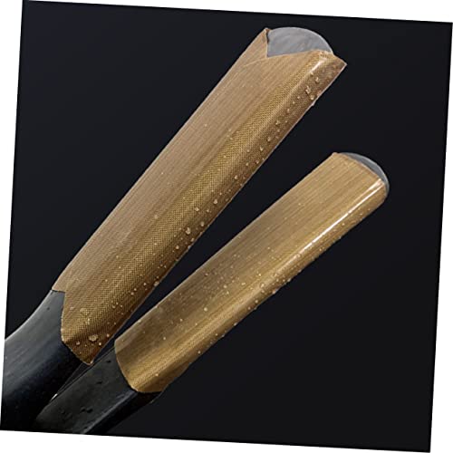 20 unidades de calcomanías adhesivas para planchas de pelo, soporte para herramientas de cabello, pegamento resistente al calor miniatura 7