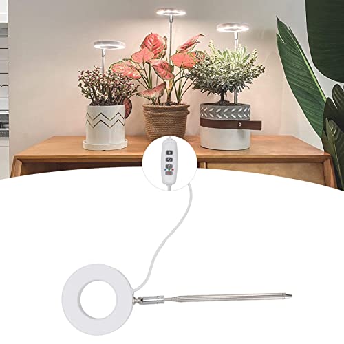 Yechiry Lampes de Culture de Plantes USB LED Halo, Lampe à Spectre Complet pour Plantes D'intérieur, Hauteur Réglable 90mm de Diamètre, 1 unité – vue 7