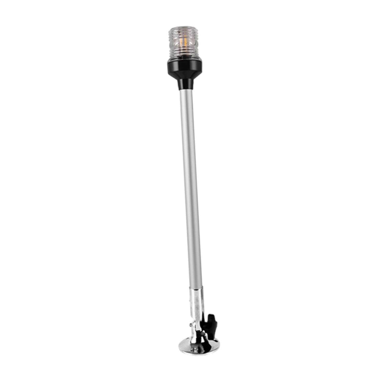 Luce di Poppa Barca LED Illuminazione 360 Gradi Alta Trasparenza Resistente al Calore Navigazione Segnalazione Marina Adatta per Barca Pesca Notturna