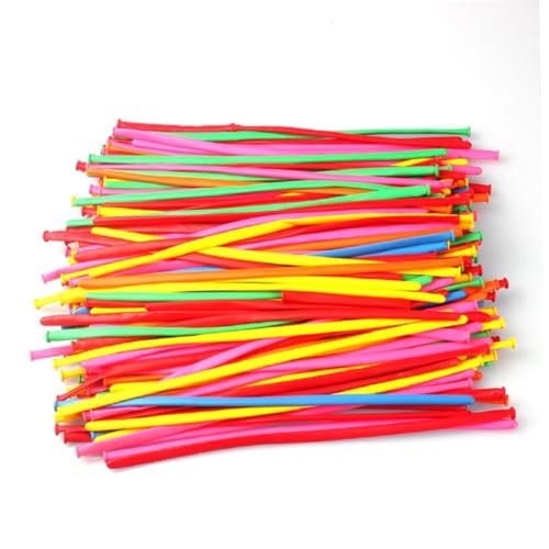 Hohopeti 200pièces Ballons Latex à Modeler Pour Fête Torsadés Latex Ballons De Modélisation Pour Célébrations