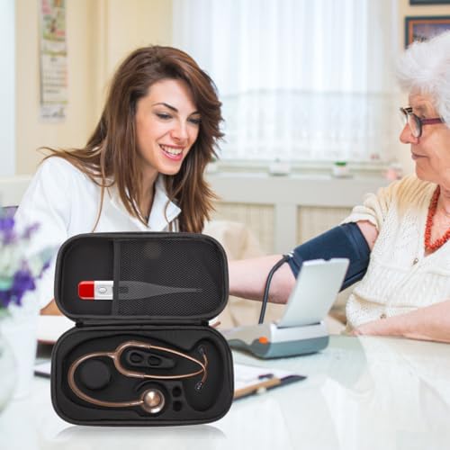 Stethoskop Tragetasche Professionelle Stethoskop Protector Case Stethoskope Stift Cover für Home Shop Outdoor Black