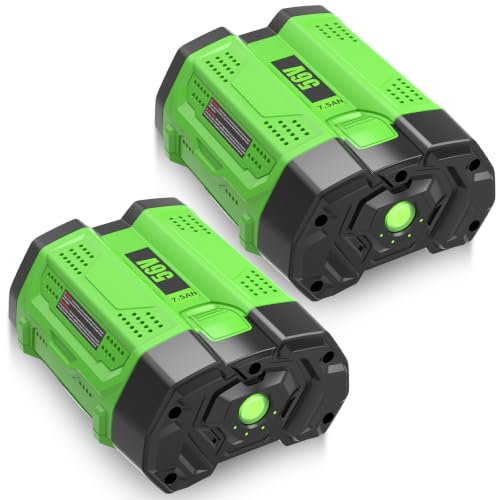 Image of 2 Packs Replacement for EGO 56V Battery 7.5Ah BA4200T BA4200(Green)