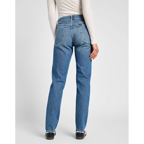 Lee - Jeans Damen - Slim Straight Fit - Rider Jeans - Upscale Shade – Ansicht 2