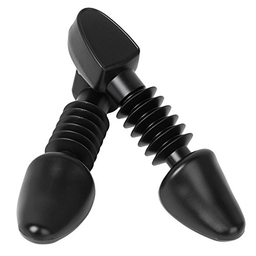 Footful 1 Par Dde Hormas para zapatos Árboles de Calzado de Plástico US Tamaño 12.5-3 Niños de Color Negro