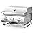 R.W.FLAME 3-Burner Tabletop Portable Propane Gas Grill with Detachable Griddle,24,000 BTU Compact Outdoor BBQ