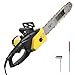 Electric Chainsaw Corded, 2500W Powerful Electric Chainsaw 16" Aluminium Blade Portable Corded Chain Saw, 4500rpm Chain Saw for Garden Tree Pruning,10m/s Chain Speed Auto Chain Lubrication to Cut Wood