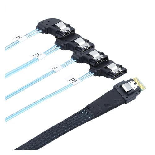 Cable adaptador PCIE Slimline S/AS 4.0 38P 100cm miniatura 5