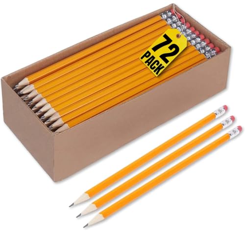 Lápices Grafito 2B Preafilados con Goma x72 miniatura 1