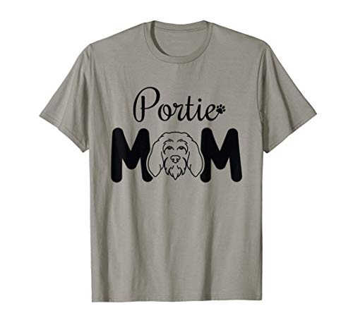 Portuguese Water Dog Rescue Portie Mom T-Shirt