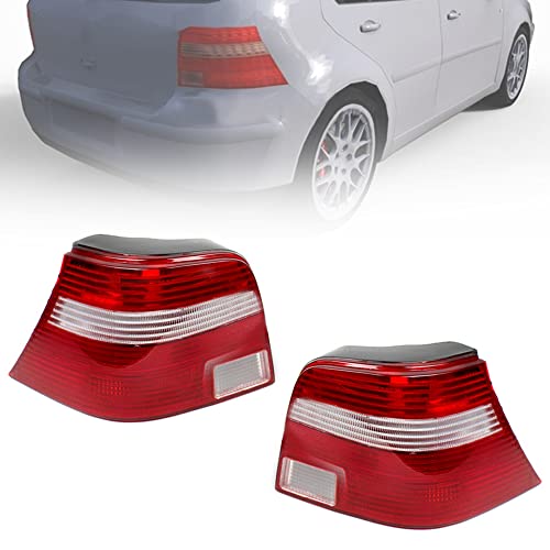 🥇 【Caratteristiche】 ---- Questa luce posteriore è per Golf 4 MK4 1998 1999 2000 2001 2002 2003 2004 2005 2006. (senza lampadina/portalampada)