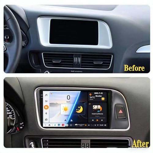 Autoradio GPS Navigation résout les pannes d'écran Audi Q5 2010-2018