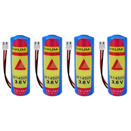 YICUAA�i4����jER14505M 3.6V 2200mAh ���`�E���d�r�A�����p ER14500 TL-5903 SL-360 S7-400 �d�C���[�^�[ �K�X(2.54 �z���C�g�v���O)