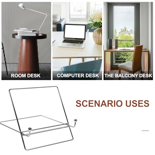 Soporte ergonómico desmontable para portátil y tablet de metal miniatura 3
