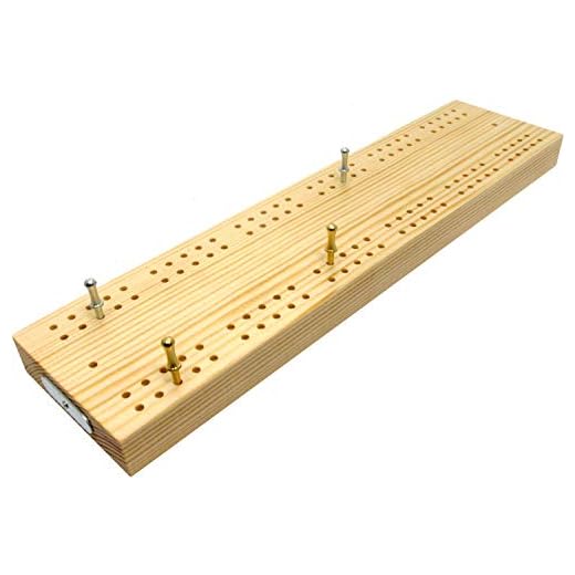 Tabla De Cribbage Británica De Madera, 30 Cm