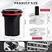 eTone Professional 120 135 Developing Tank with 2 Spiral Reels for 120 135 Roll Film B&W Film Processing Equipment Darkroom Accessories (Tank)