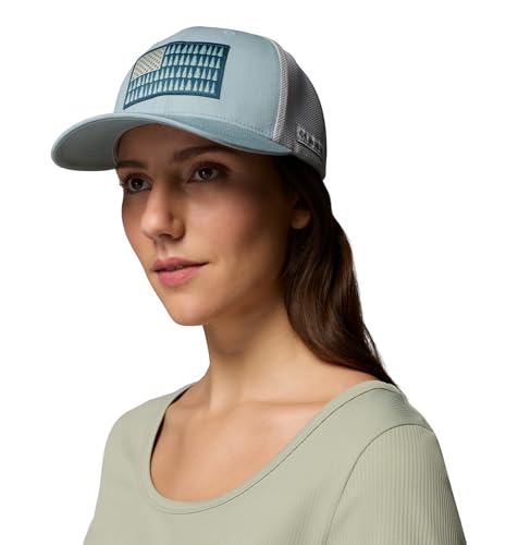Image of Columbia Unisex Adult PFG Logo Mesh Ball Cap
