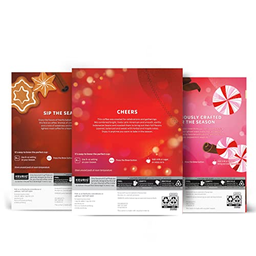 Image of Starbucks K-Cup Coffee Pods, Medium Roast & Naturally Flavored Coffee, 100% Arabica, Limited Edition, 3 boxes (30 pods total)
