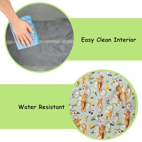 Image of NGIL Medium Top Zipper Closure Canvas Tote Bag with Attached Matching Coin Purse For Moms and Nurses