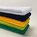 COUVER Sweatbands Sports Headband Moisture Wicking Athletic Cotton Terry Cloth Sweatband for Tennis, Basketball, Running, Gym, Working Out for Men & Women Multi-Packs - Dark Brown