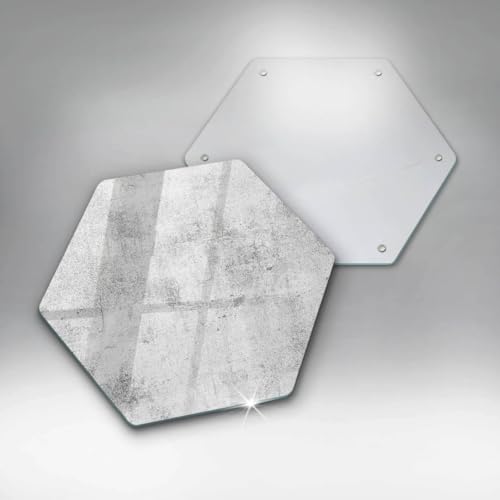 Plaque induction protection 40cm Wallfluent verre hectogonal béton - 6
