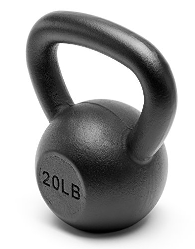 Unipack Powder Coated Solid Cast Iron Kettlebell Weights Set- (5+10+15+20+25 Lbs) #TOP4