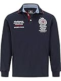 polo ralph lauren stripe rugby shirt 100 % Baumwolle - Hergestellt in der EU – Sweatshirt SIGVAT in lässigem Rugby-Style