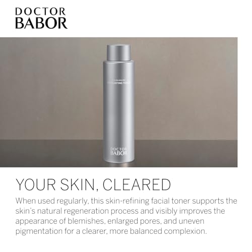 DOCTOR BABOR Exfoliating Toner | Limpiador Facial Para Pieles Grasas y con Imperfecciones | Antiacné y Refinador de Poros | Con AHA, BHA y PAD | 200 ml - imagen 4