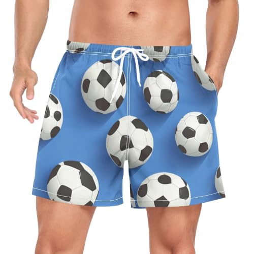 Traje de baño corto hombre fútbol Copa del Mundo ropa de playa