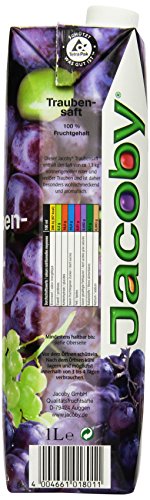 Jacoby Traubensaft, 6er Pack (6 x 1 l)