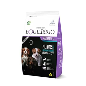 Equilíbrio Super Premium Cães Ração Cães Equilibrio Raças Pequenas Filhote Frango 2 5Kg