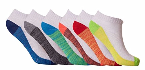 Lyallpur Lot de 12 paires de chaussettes de sport respirantes de qualité pour homme Base colorée Taille 39-45, Multicolore Cover